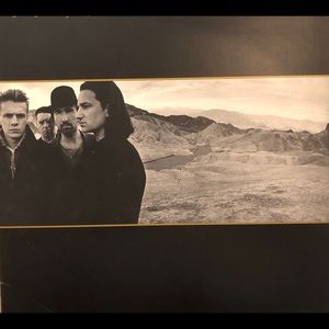 U2 Joshua Tree album, original 1987 Island Records